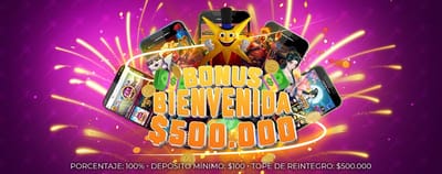 Interfaz de casino premium con bonos destacados